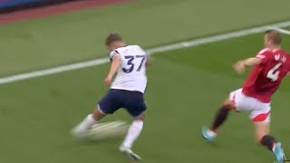 Brennan Johnson goal vs Manchester United M Van de Ven Assist Tottenham vs Manchester United [upl. by Nahtnamas]