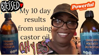 My 10 days of using castor oil my miracle in a bottle little goes a long way ￼ [upl. by Shep]