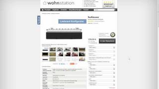 Video Tutorial Wohnstation Lowboard Konfigurator [upl. by Ayrolg814]