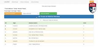 PASOS PARA LA INSCRIPCIÓN DE MATERIAS [upl. by Anolla]