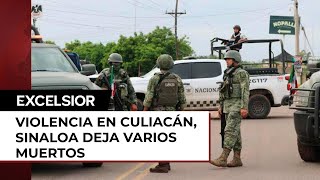 Enfrentamiento deja 3 civiles muertos y 5 militares heridos en Culiacán [upl. by Suisyola]