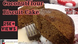 Delicious Coconut Flour Biscuit Cake  தேங்காய்ப்பொடி பிஸ்கட் கேக் [upl. by Eulalee]