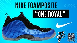 Nike Foamposite “One Royal” 2024 Open Box [upl. by Valdis]