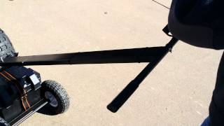 Motorized Trailer Dolly Electric Battery Boat Dolly Mover From SaferWholesalecom [upl. by Ylrebmic]