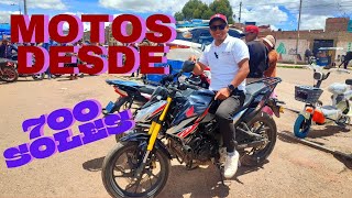 Motos desde 700 SOLES 💵 FERIA JULIACA🔥🔥 [upl. by Annazor]