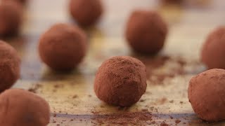 Classic Chocolate Truffles Recipe  How to Make Chocolate Truffles [upl. by Ingeborg]