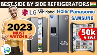 5 Best Side by Side Refrigerator 2023 in India  Best Refrigerators 2023 India  Best fridge 2023 [upl. by Felic410]