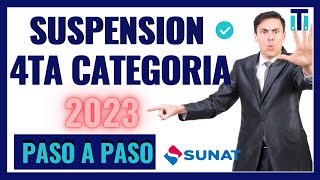 💥 COMO RECUPERAR MI SUSPENSION DE CUARTA CATEGORIA ⭐️ SUNAT 2022 ⭐️  PASO A PASO  👈 [upl. by Silda]