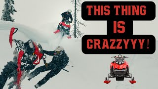 IS THIS SNOWMOBILE ALL HYPE  LYNX SHREDDER TURBO FIRST RIDE AND IMPRESSIONS [upl. by Ades]