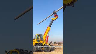 TelescopicLoaderConstructionEquipmentHeavyMachineryAgriculturalEquipmentForkliftTelehandler [upl. by Munafo]