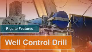 Well Control Drill  Rigsite Features [upl. by Slayton]