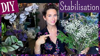 DIY Facile  Stabilisation dun bouquet champêtre [upl. by Adnarahs736]