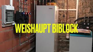 Installation Wärmepumpe Weishaupt BiBlock installWP1mov [upl. by Aillil137]