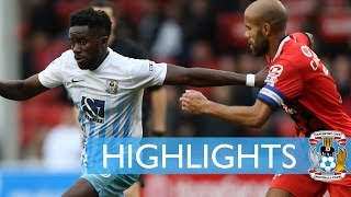 Highlights  Walsall 11 Coventry [upl. by Hadias]