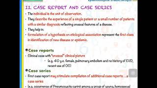 Case Report  Case Series [upl. by Siri787]