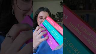 ASMR with my acotar books tapping page turning 📚✨ [upl. by Auhsuoj629]