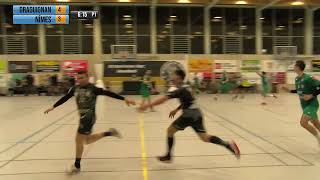 Draguignan Var Handball VS USAM Nîmes Gard N1 [upl. by Aznerol]