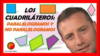 🟦 Los CUADRILÁTEROS Paralelogramos y No paralelogramos Clases de matemáticas online Primaria [upl. by Pelagias]