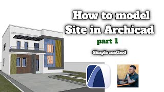 Site model Archicad tutorial [upl. by Windsor]