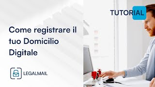 Registrare il Domicilio Digitale su INAD con SPID e la PEC  INFOCERT [upl. by Eltsirhc]