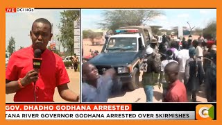 Tana River Governor Dhado Godhana arrested over skirmishes that have left 14 people dead [upl. by Inaffets]