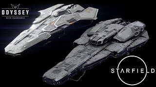 Starfield  Federal Corvette do EliteDangerous EXPERT BUILD  SEM MODS [upl. by Anyal]