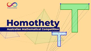 Homothety  Geometry  Australian Mathematical Competition  Cheenta  Deepan Dutta [upl. by Petrick]