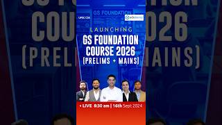 Crack UPSC 2026 Launching GS Foundation Course  Shabbir Sir  Edukemy IAS shabbirsir upsc2026 [upl. by Ainahtan670]