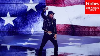 JUST IN Kid Rock Performs At The RNC Fight Fight [upl. by Aleibarg]