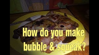 How to make bubble amp squeak Recipe  Boxing day Camp [upl. by Atsyrc]