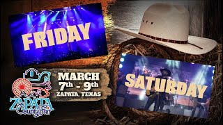 The 52nd Annual Zapata County Fair Entertainment Lineup [upl. by Ngo]