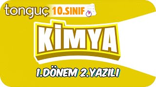 10Sınıf Kimya 1Dönem 2Yazılıya Hazırlık 📑 2024 [upl. by Nanon]