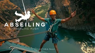 Abseiling  Victoria Falls [upl. by Nosbig]