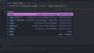 clojure map function [upl. by Nagah]