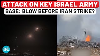 Hezbollah Damages Key Israeli Military Base 10 Strikes In 1 Day Blow To IDF Before Iran Attack [upl. by Annoik]