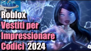 Codici Vestiti per impressionare  Codici per Dress To Impress Roblox  Agosto 2024 [upl. by Kurtzman644]