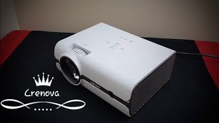 Crenova XPE496 Portable Projector  Review [upl. by Thomey]