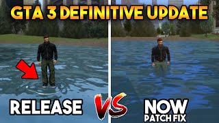 GTA 3 DEFINITIVE EDITION  RELEASE VS UPDATED NOW [upl. by Ahtebat]