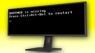 Ошибка BOOTMGR is missing Press CtrlAltDel to restart как исправить [upl. by Olsson]