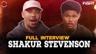 Shakur Stevenson Opens Up About Public Criticism Tank Davis Fight Protecting Your 0  ATS Fight [upl. by Seuqramed437]