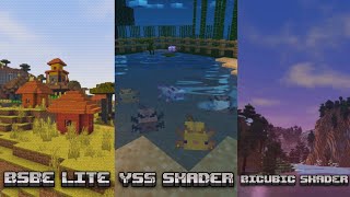 SHADERS PARA MINECRAFT PE 12012 BSBE LITE YSS BICUBIC [upl. by Janeczka673]