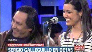 C5N  MUSICA EN VIVO SERGIO GALLEGUILLO EN DE 1 A 5 [upl. by Ahsoem]