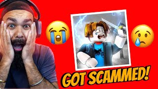 Chapati GOT SCAMMED in ROBLOX [upl. by Georgette158]