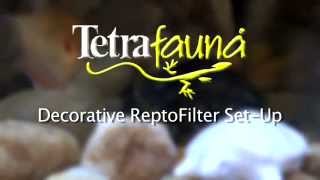 Setting Up the TetraFauna Decorative ReptoFilter  Big Als [upl. by Nikolaus]