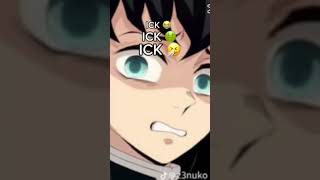 THE ICKKK youtubeshorts demonslayer anime edit funny badship [upl. by Yrtsed]