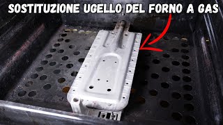 Come sostituire lUgello del Forno a Gas per GPL e Metano [upl. by Fasta]