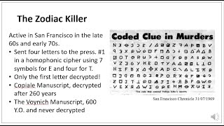 005 CRYPTOGRAPHY LECTURE 2 PART 3 PLAYFAIR AND HOMOPHONIC CIPHERS [upl. by Azzil]