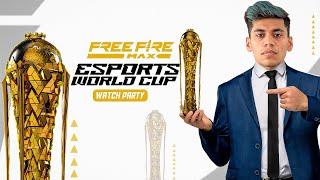 Esports World Cup  Watch Party  UNGRADUATE GAMER  Free Fire Max [upl. by Hiroko]