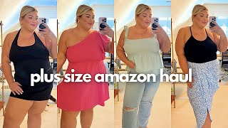 PLUS SIZE AMAZON HAUL  TRY ON  SPRINGSUMMER 2023 [upl. by Erme215]