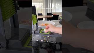 Chopped chicken salad shorts asmr salad chopper [upl. by Nueoras586]